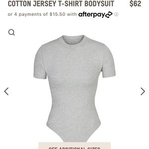 Brand new grey skims bodysuit.